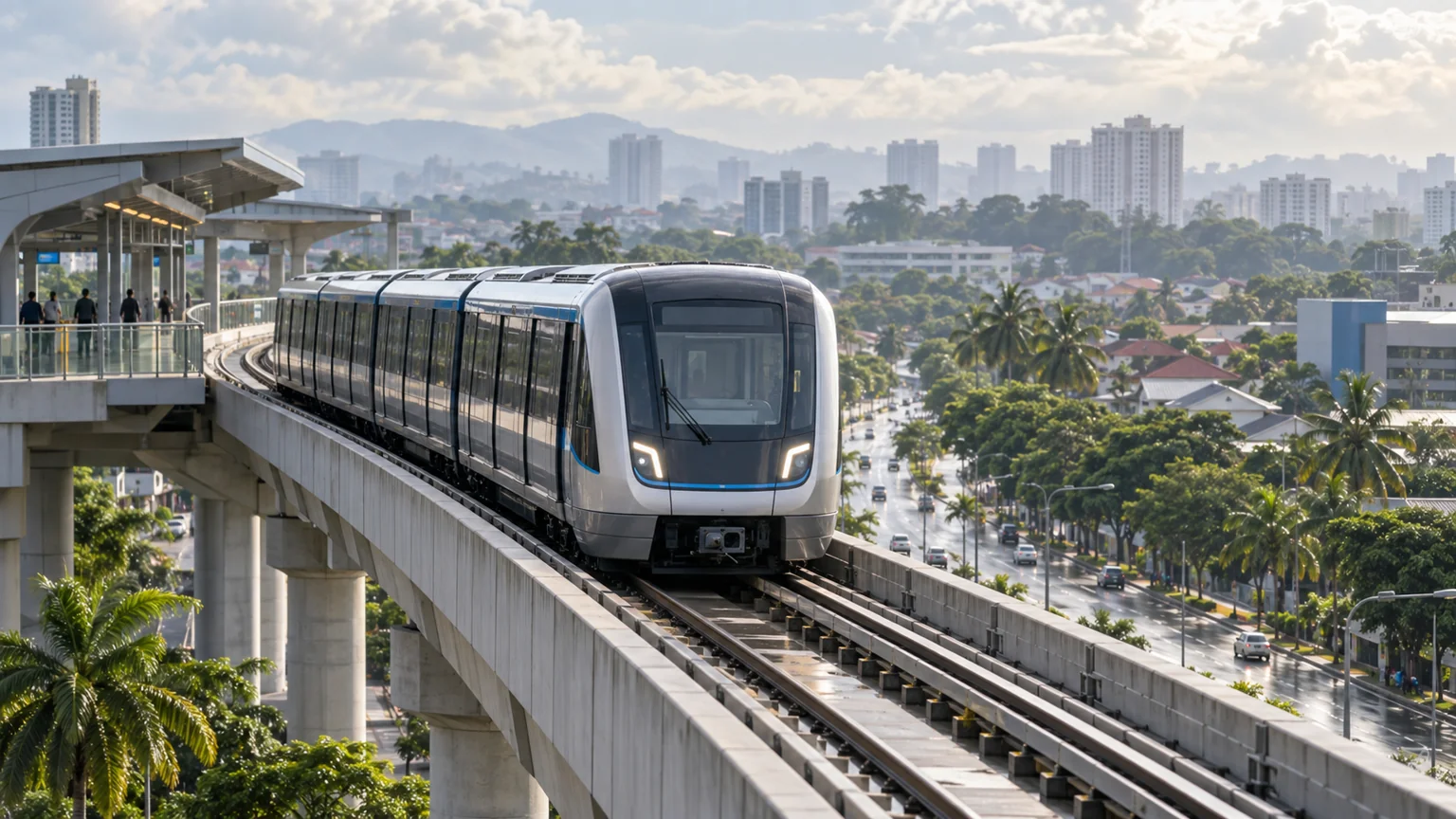 【2026年6月29日開業】KL西部の新都市鉄道「LRT3シャアラム線」が運行開始 — 7/31まで運賃無料、20駅・全長37.8km、MRT/LRT/KTMと接続