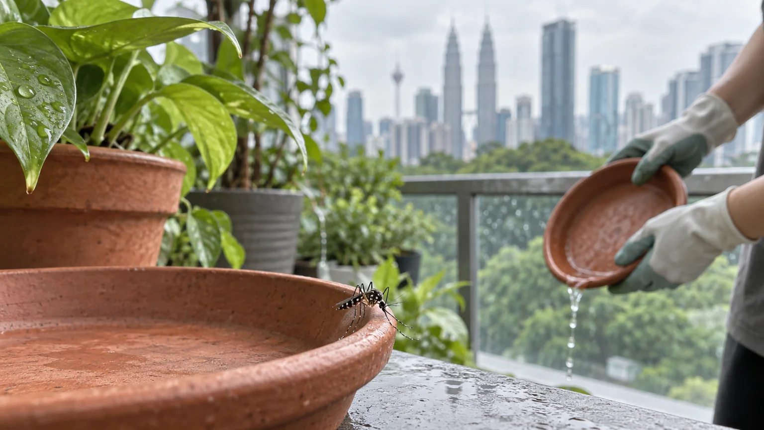 【2026年7月】マレーシアでデング熱が急増中 — 上半期の感染者3.8万人超、主流株シフトで在住日本人も要注意
