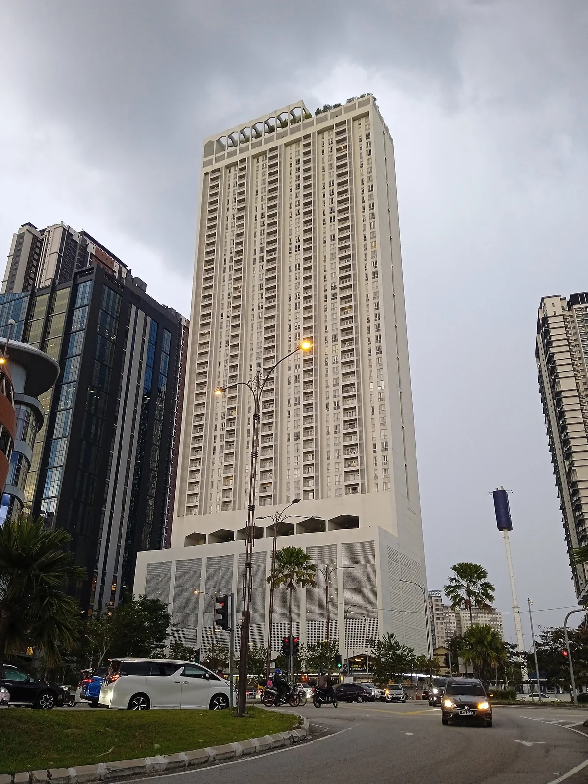 クアラルンプールのUNA Residence外観