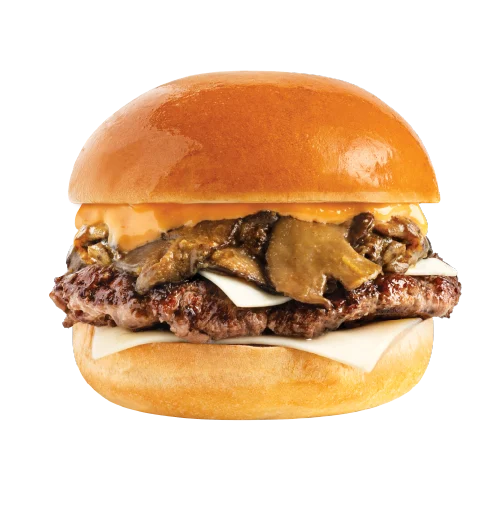 NakNak Mushroom Swiss Cheeseburger / 公式メニュー