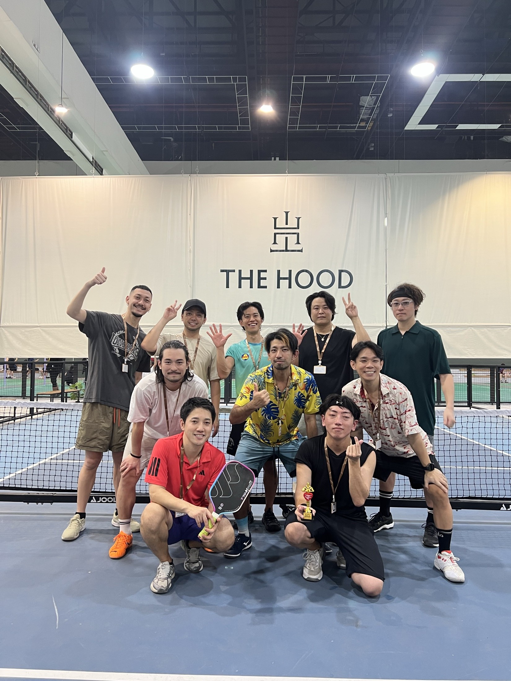 THE HOODに集まった父の日カップの参加者たち