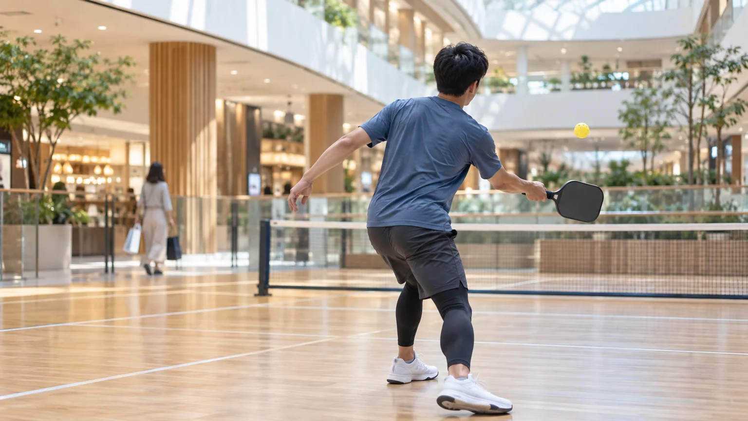 ピックルボールが「モールの中」へ ― イオンモール幕張新都心にPICKLRのパイロットコート、ららぽーと愛知東郷では8月22日に地上波の公開収録と体験会